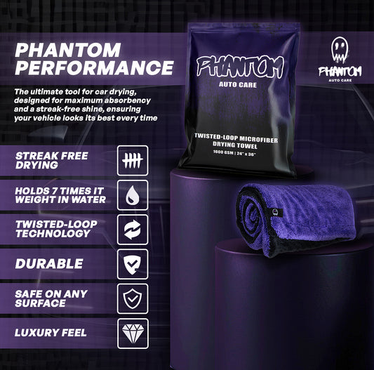 Phantom Twisted-Loop Drying Towel
