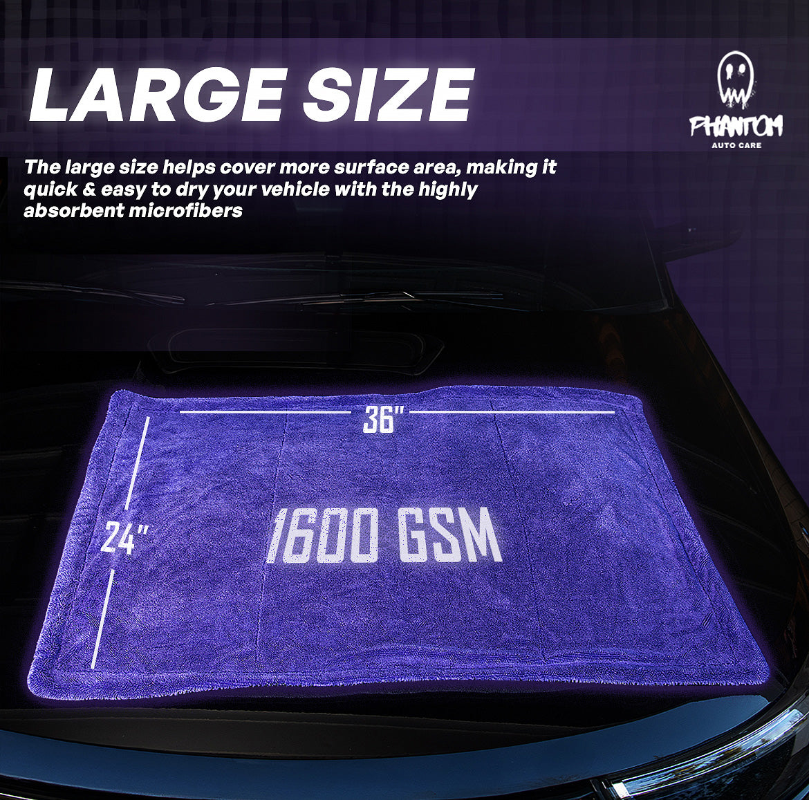 Phantom Twisted-Loop Drying Towel