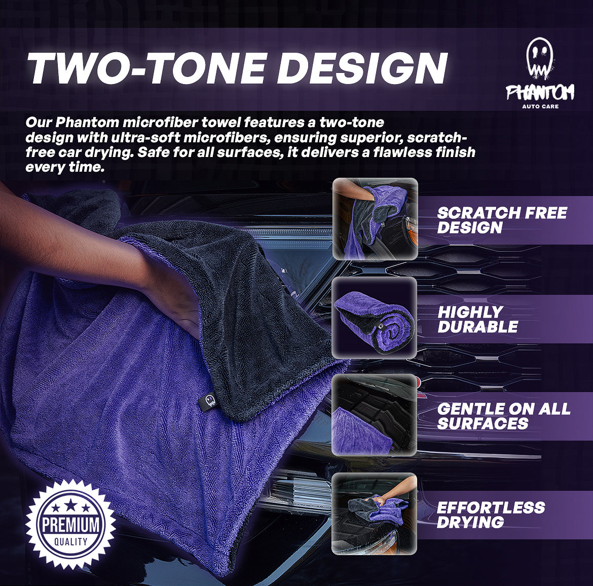 Phantom Twisted-Loop Drying Towel