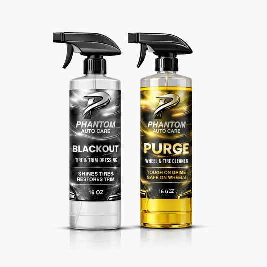 Phantom Purge & Black Out Duo – Wheel & Tire Care Kit