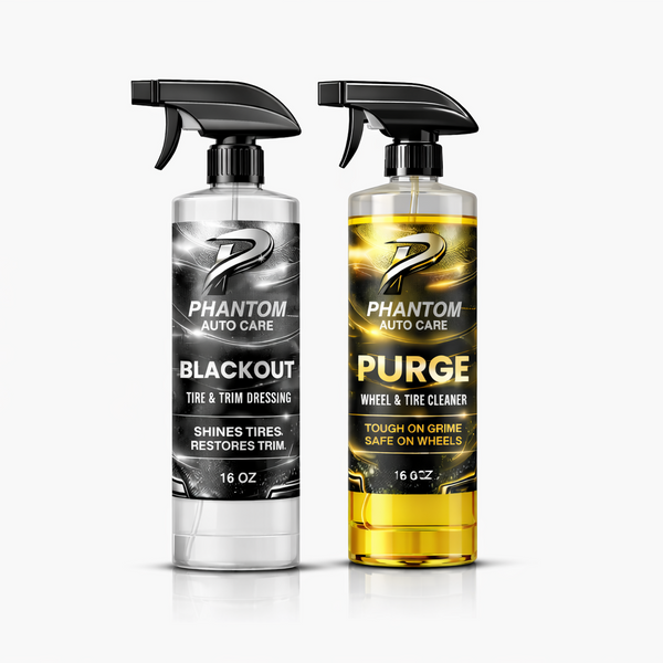 Phantom Purge & Black Out Duo – Wheel & Tire Care Kit